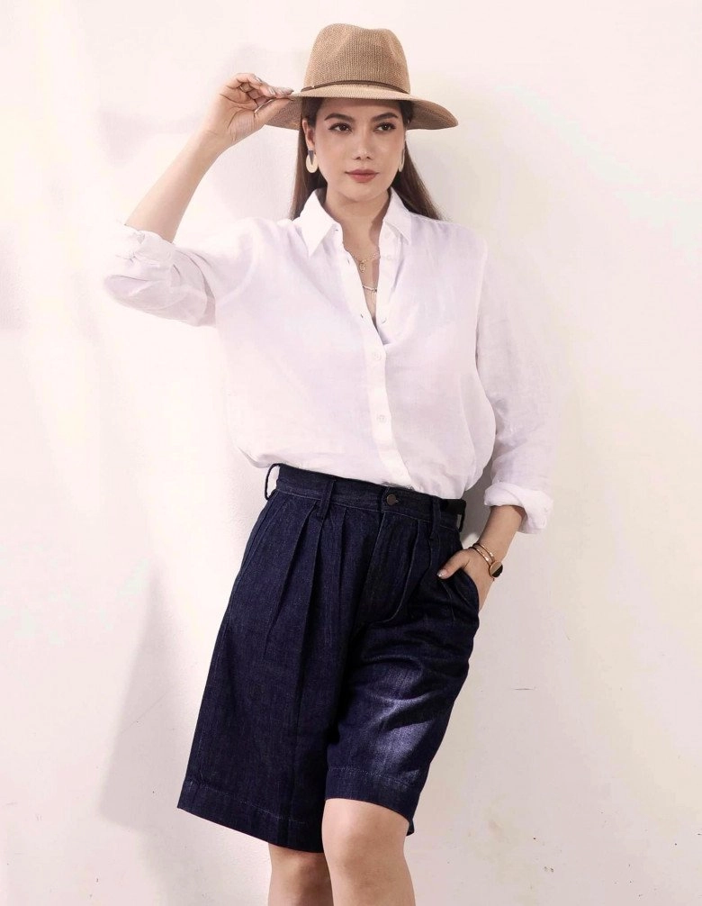 Trương ngọc ánh diện đầm xòe công chúa e ấp bên anh dũng như gái xuân thì - 10