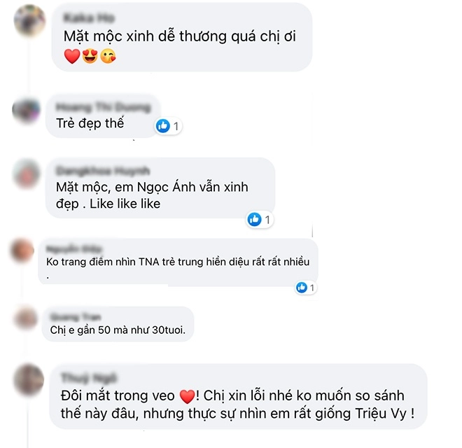 Trương ngọc ánh khoe mặt mộc trong veo nhan sắc nền nã liền được so sánh với triệu vy - 3