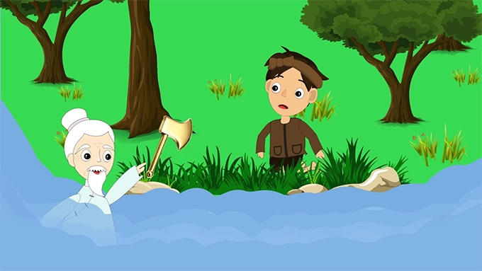 Truyện cổ tích ba lưỡi rìu phiên bản song ngữ việt anh hay nhất - 2