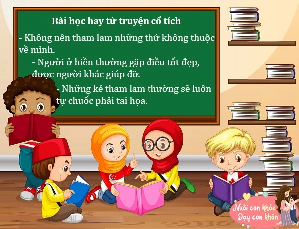 Truyện cổ tích những câu chuyện cổ tích hay dạy bé bài học về lòng tham - 9