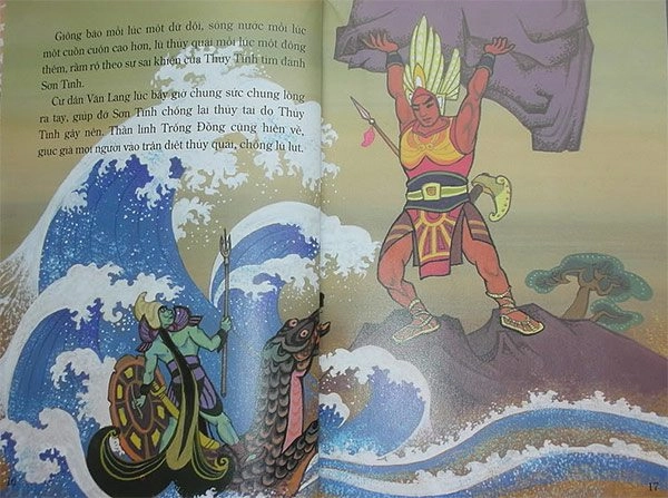Truyện cổ tích sơn tinh - thủy tinh và bài học ý nghĩa cho trẻ - 14