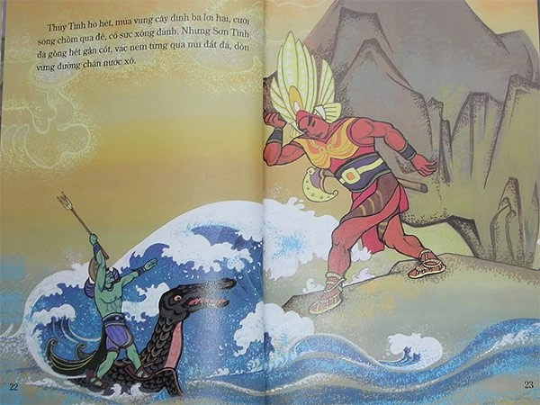 Truyện cổ tích sơn tinh - thủy tinh và bài học ý nghĩa cho trẻ - 17