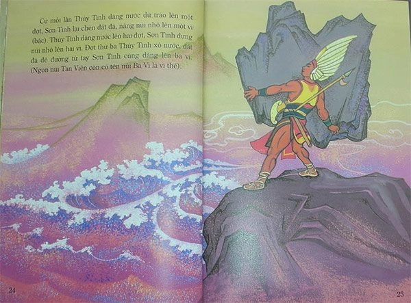 Truyện cổ tích sơn tinh - thủy tinh và bài học ý nghĩa cho trẻ - 18