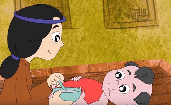 Truyện cổ tích thánh gióng cho bé - 2