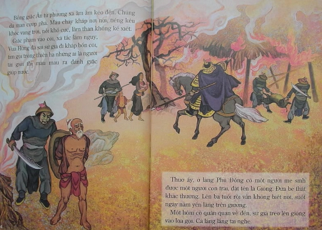 Truyện cổ tích thánh gióng cho bé - 8