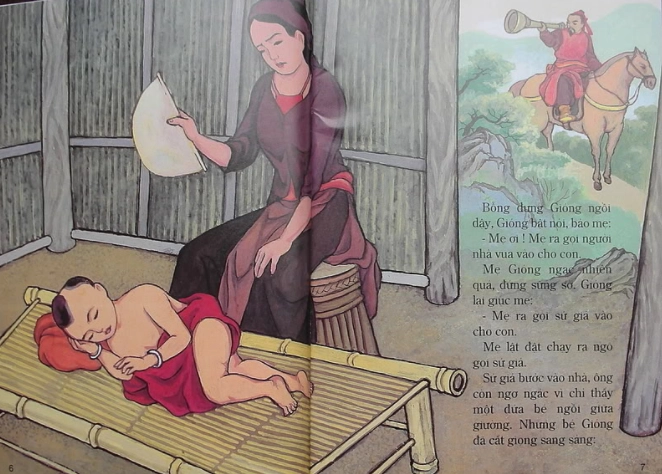 Truyện cổ tích thánh gióng cho bé - 9