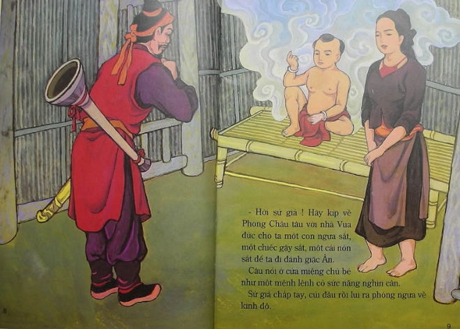 Truyện cổ tích thánh gióng cho bé - 10