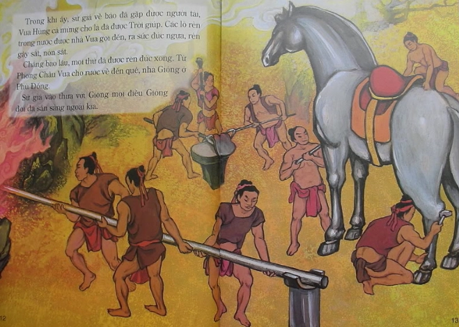 Truyện cổ tích thánh gióng cho bé - 12