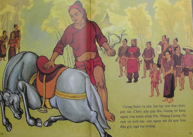 Truyện cổ tích thánh gióng cho bé - 13