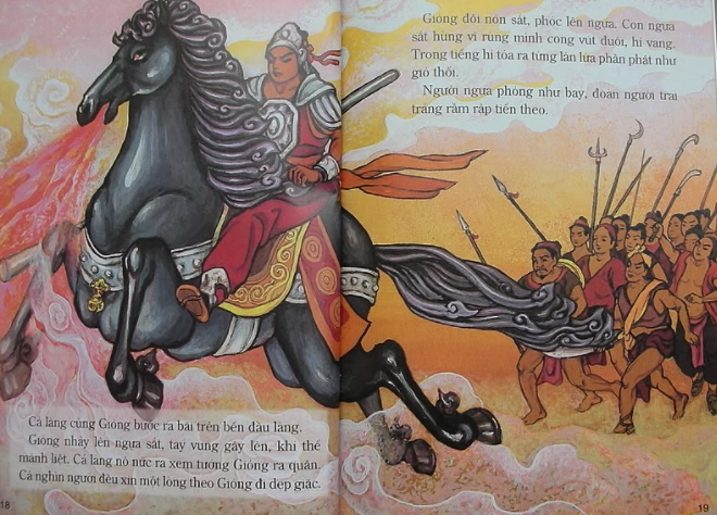 Truyện cổ tích thánh gióng cho bé - 15