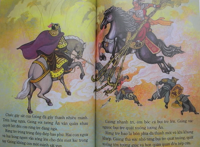 Truyện cổ tích thánh gióng cho bé - 18