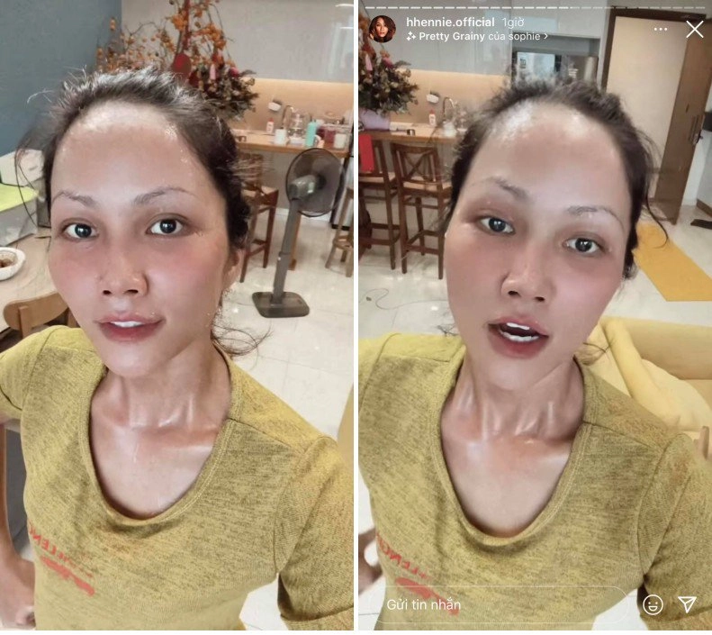 Tuân thủ giãn cách sao việt ở nhà khoe da mộc căng bóng sáng như gương soi - 5