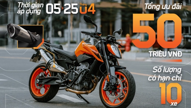 Tưng bừng khai trương ktm việt nam dành tặng nhiều ưu đãi cho khách hàng mua 790 duke - 1