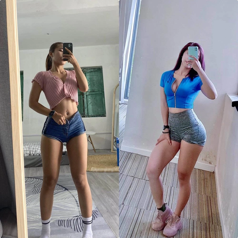 Từng nhập viện vì suy dinh dưỡng cô gái lột xác thành bản sao kim siêu vòng 3 - 6