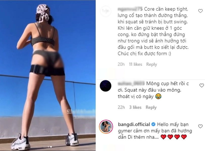 Tưởng khoe được vòng 3 quyến rũ khi tập luyện băng di lại bị fan bóc lỗi sai chí mạng - 5