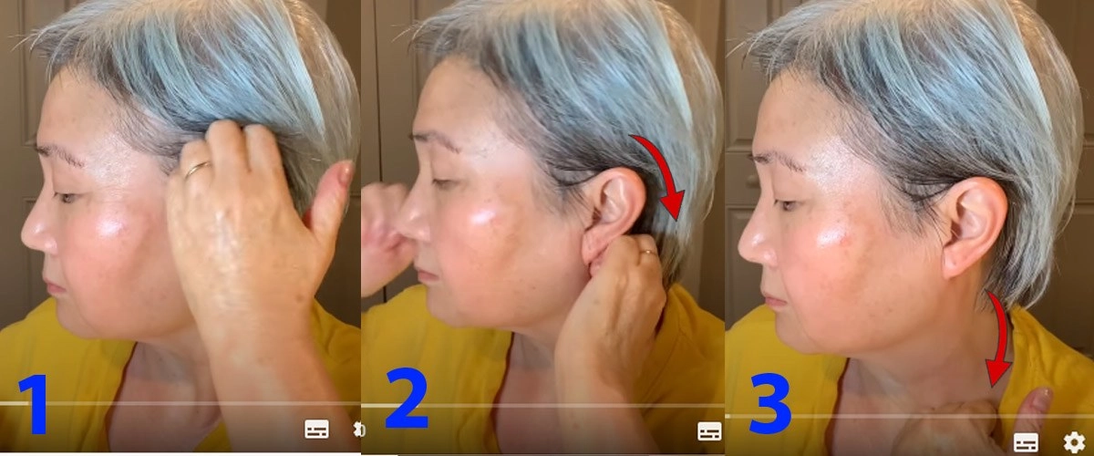 U30 chưa biết cách massage chống lão hóa da mặt hãy để cụ bà u60 hướng dẫn - 5