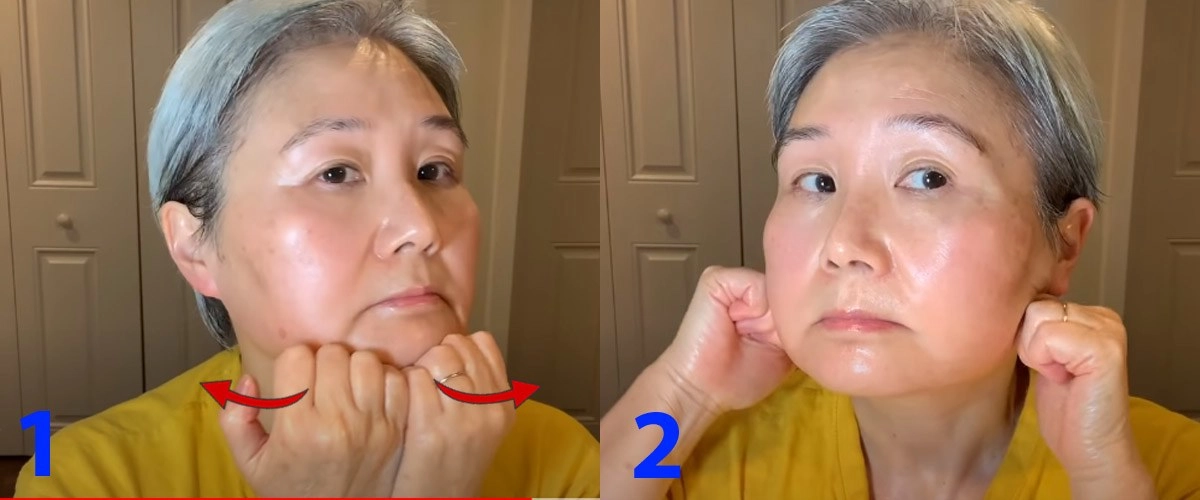 U30 chưa biết cách massage chống lão hóa da mặt hãy để cụ bà u60 hướng dẫn - 11