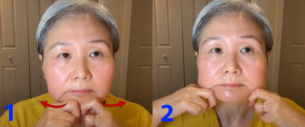 U30 chưa biết cách massage chống lão hóa da mặt hãy để cụ bà u60 hướng dẫn - 12
