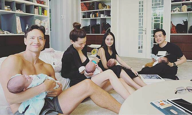 U42 có cặp sinh đôi siêu yêu dương khắc linh chi học phí mẫu giáo lên đến nửa tỷ đồngnăm - 2