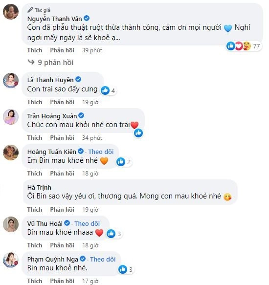 Vân hugo chia sẻ hình ảnh con trai nằm viện cùng dòng chữ khiến tất cả lo lắng - 2
