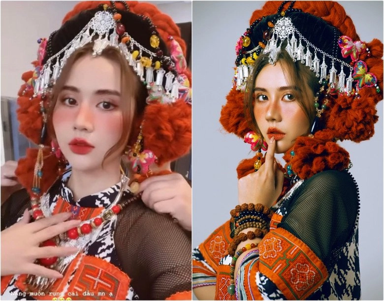 Vân trang thương ngày nắng về hoá gái dân tộc cách trang điểm khiến chị em học hỏi vì chiêu ăn gian không ngờ - 4