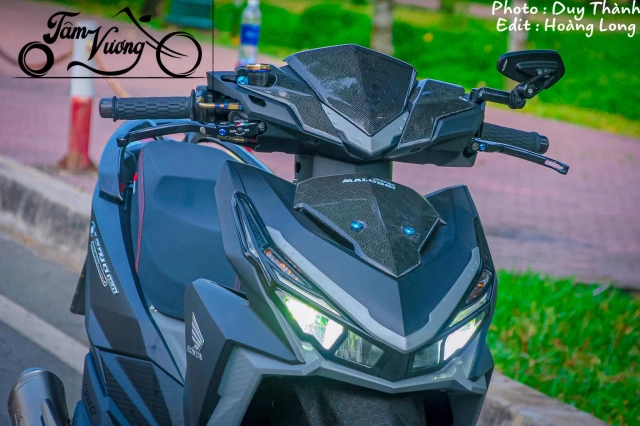 Vario 150 đổi mới dàn áo trong phong cách carbon - 3