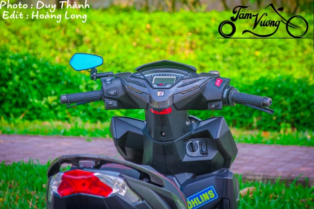 Vario 150 đổi mới dàn áo trong phong cách carbon - 5