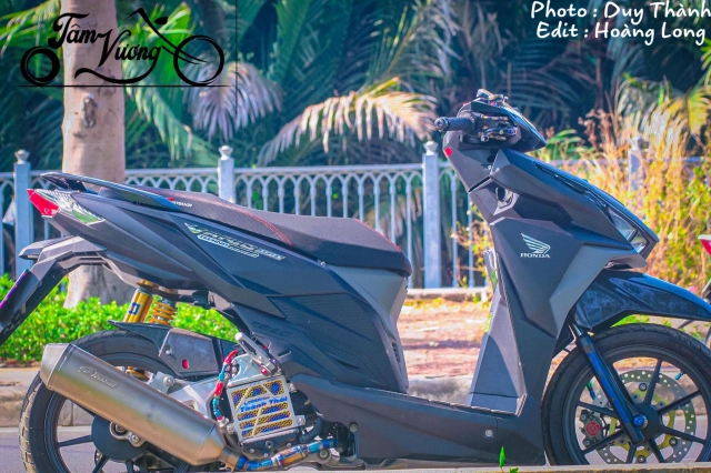 Vario 150 đổi mới dàn áo trong phong cách carbon - 15