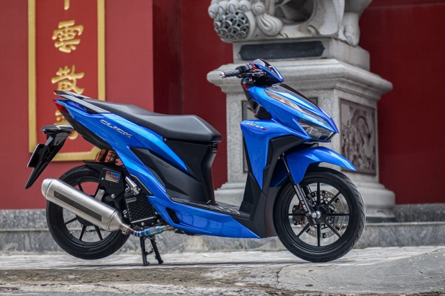 Vario 150 lột xác thành siêu phẩm với tông màu xanh biển - 16