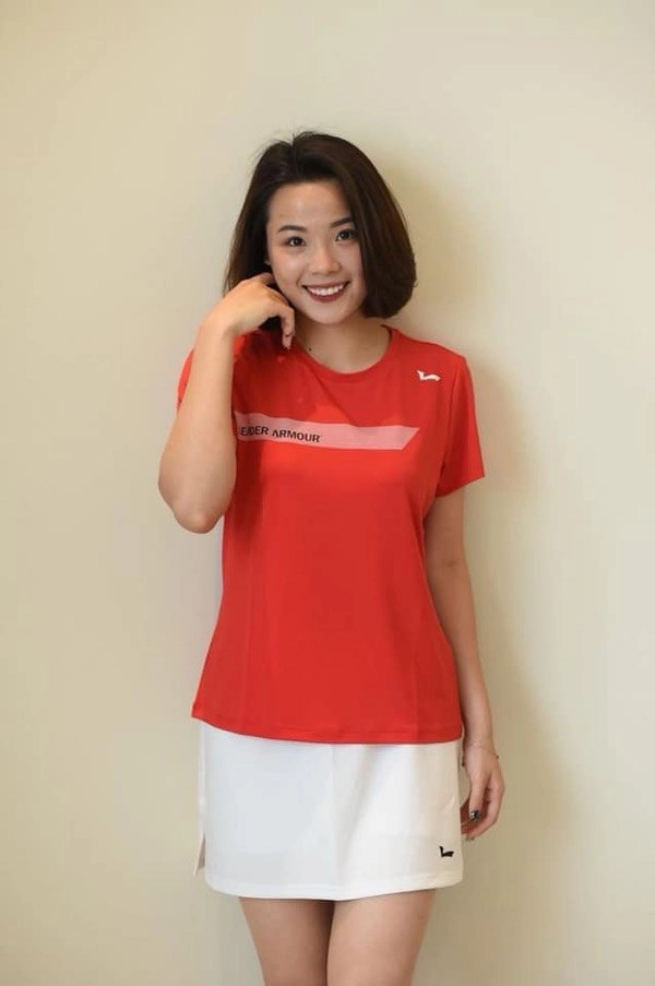 Vẻ đẹp của hoa khôi cầu lông việt đánh bại trung quốc tại olympic tokyo - 9
