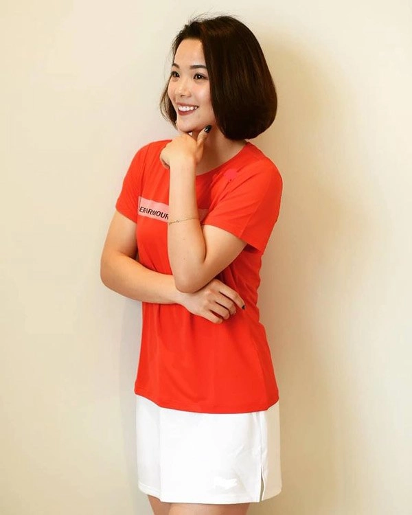 Vẻ đẹp của hoa khôi cầu lông việt đánh bại trung quốc tại olympic tokyo - 10