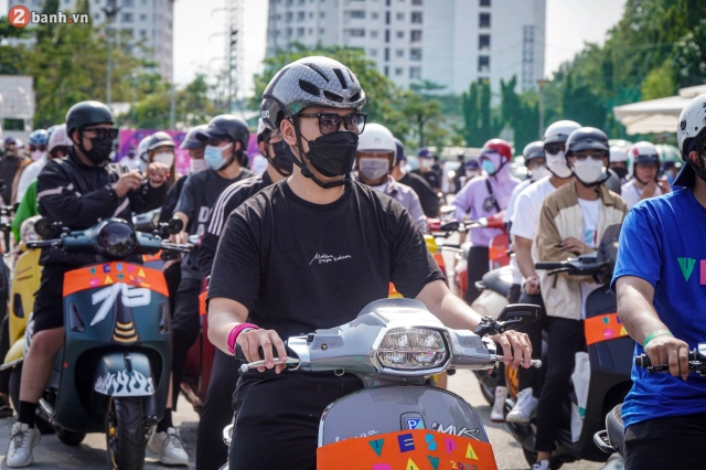 Vespa day 2022 quy tụ hơn 2000 người tham gia tại sài gòn và hà nội - 5