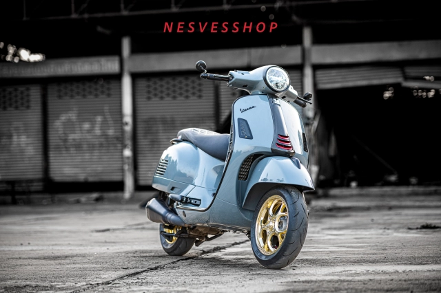 Vespa gts 300 mê hoặc người nhìn bằng nhan sắc cực phẩm - 22