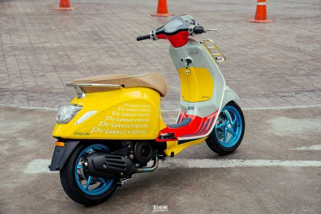 Vespa primavera bản giới hạn được hoàn thiện với dàn chân siêu khủng - 8