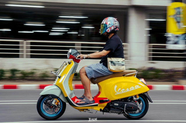 Vespa primavera bản giới hạn được hoàn thiện với dàn chân siêu khủng - 16