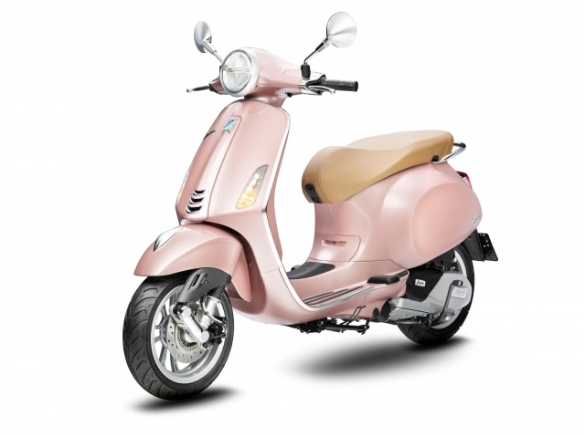 Vespa primavera pink rosa phiên bản đặc biệt dành cho phụ nữ việt nam - 1