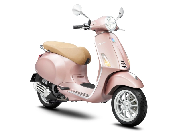 Vespa primavera pink rosa phiên bản đặc biệt dành cho phụ nữ việt nam - 4