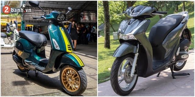 Vespa sprint 150 và sh150 liệu vua tay ga có chiến thắng được đối thủ - 6