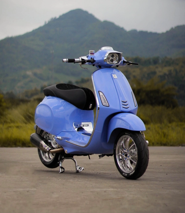 Vespa sprint được người thái mổ xẻ siêu đẹp - 4