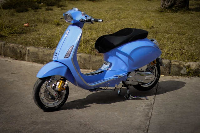 Vespa sprint được người thái mổ xẻ siêu đẹp - 13