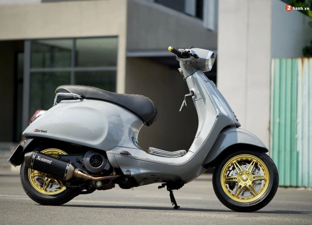 Vespa sprint gây ấn tượng mạnh bởi phong cách đại gia giả danh fuho - 22