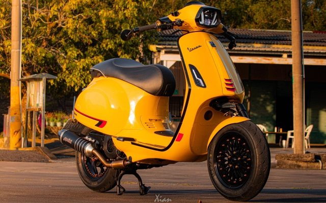 Vespa sprint gây ấn tượng với người xem nhờ vào dàn chân táo bạo - 33