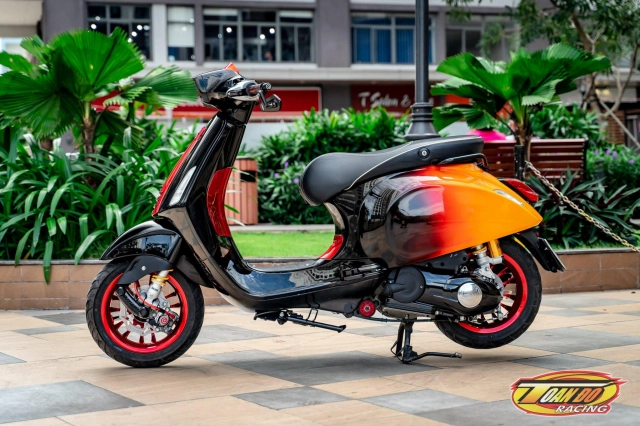 Vespa sprint khi khoác lên mình bộ áo chuyển màu sẽ trông như thế nào - 3