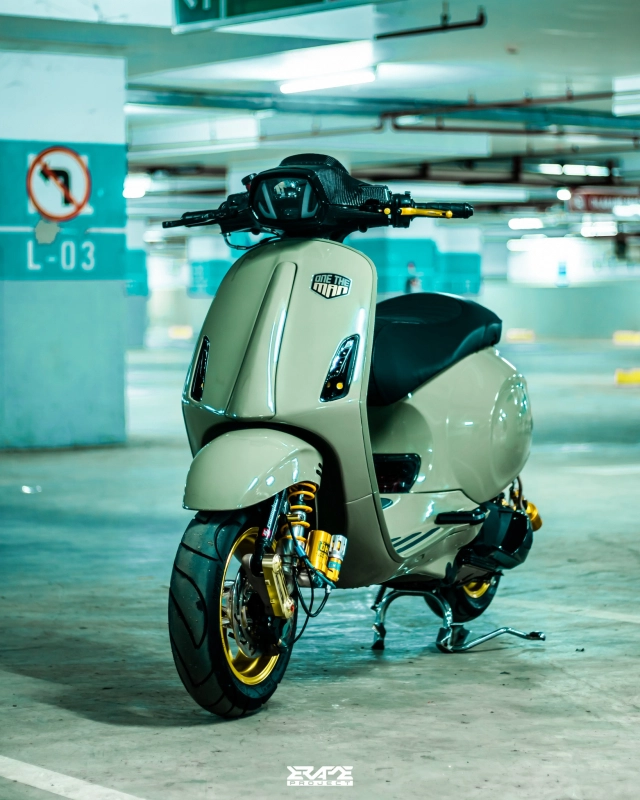 Vespa sprint lột xác thành bản độ kinh điển với diện mạo nhìn là mê - 20