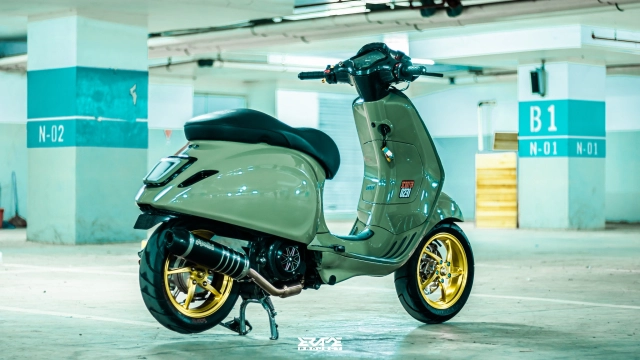 Vespa sprint lột xác thành bản độ kinh điển với diện mạo nhìn là mê - 21