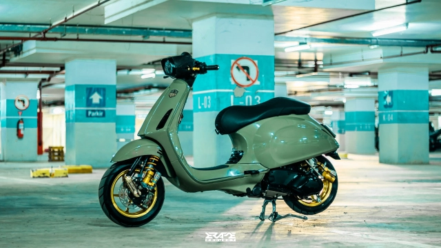 Vespa sprint lột xác thành bản độ kinh điển với diện mạo nhìn là mê - 23