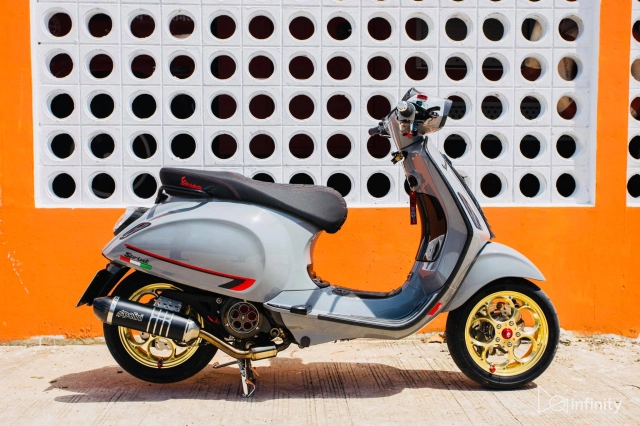 Vespa sprint thăng hoa với phong cách fuho đẹp miễn chê - 19