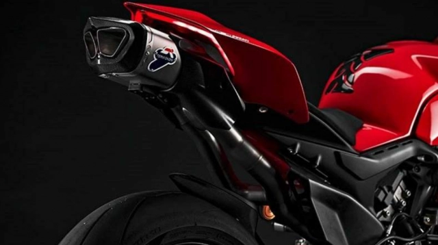 video ra mắt ống xả termignoni 4 uscite 2021 dành cho ducati panigale v4 - 3