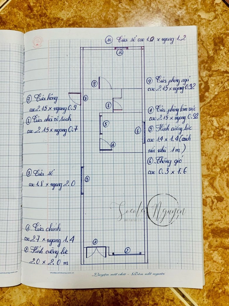 Vợ chồng đắk lắk xây nhà kinh phí thấp tự vẽ ra giấy 500 triệu được tổ ấm khang trang - 4