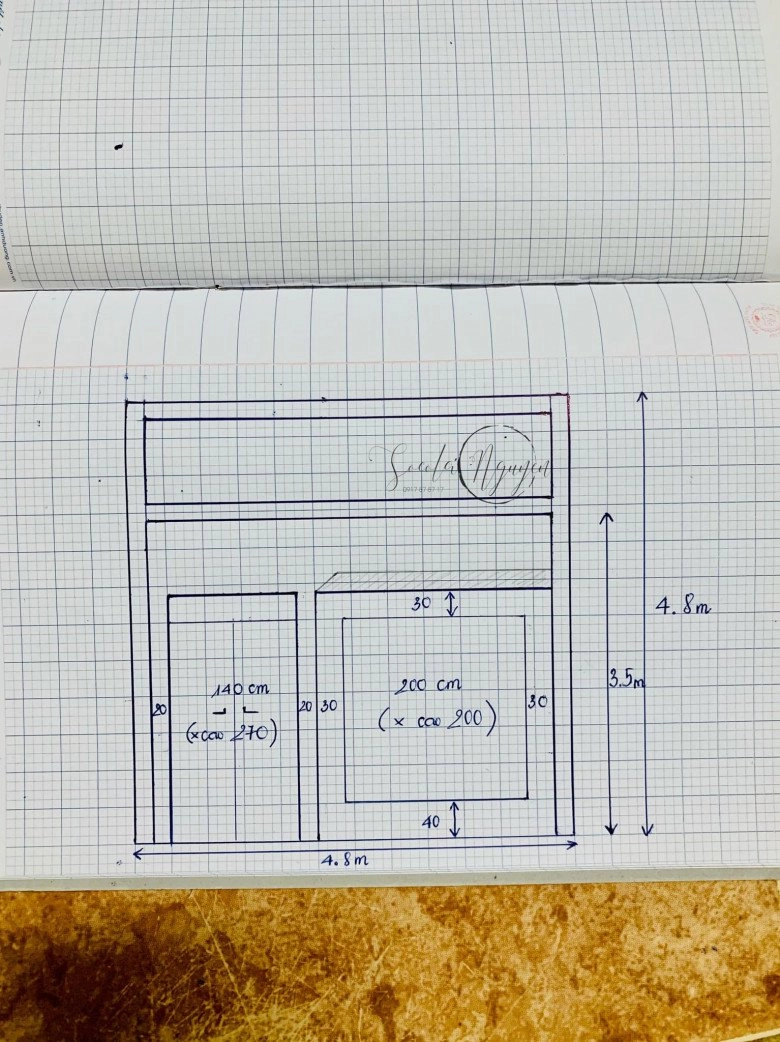 Vợ chồng đắk lắk xây nhà kinh phí thấp tự vẽ ra giấy 500 triệu được tổ ấm khang trang - 5